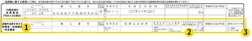 令和8年分扶養控除等(異動)申告書 - 退職手当等を有する配偶者・扶養親族
